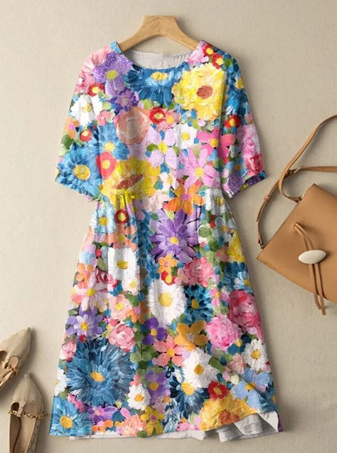 Levoire | Blumenrausch-Robe D'Été