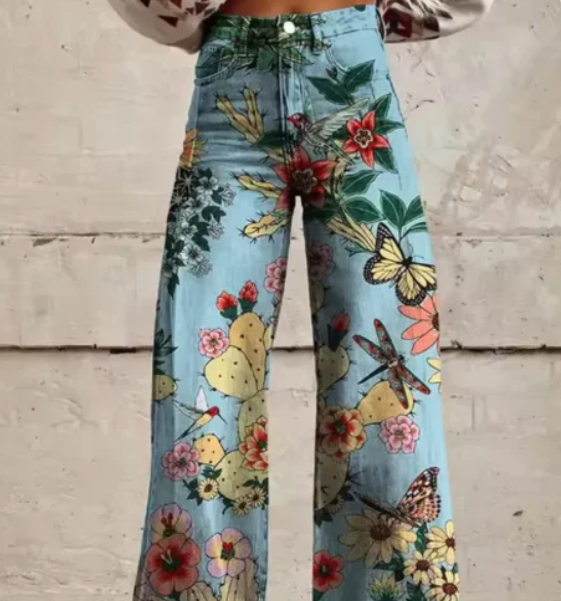 Levoire | Vêtements Avec Impression Colorée Céleste Bleu