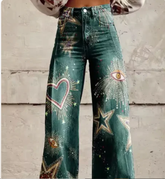 Levoire | Vêtements Avec Impression Colorée Vert