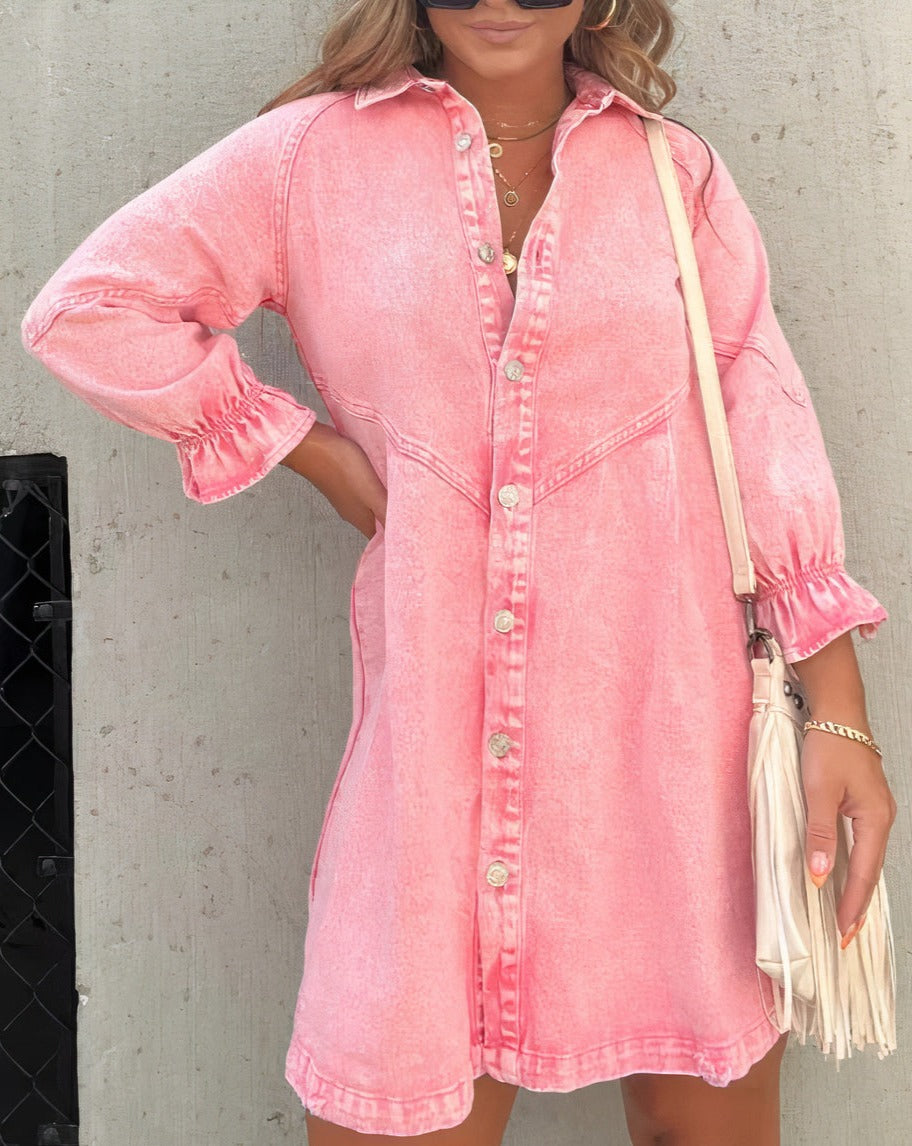 Levoire | Chemise En Denim À Manches Longues