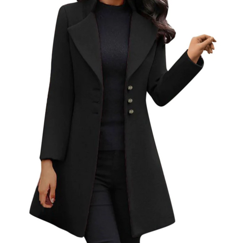Levoire | Manteau italien en laine à manches longues