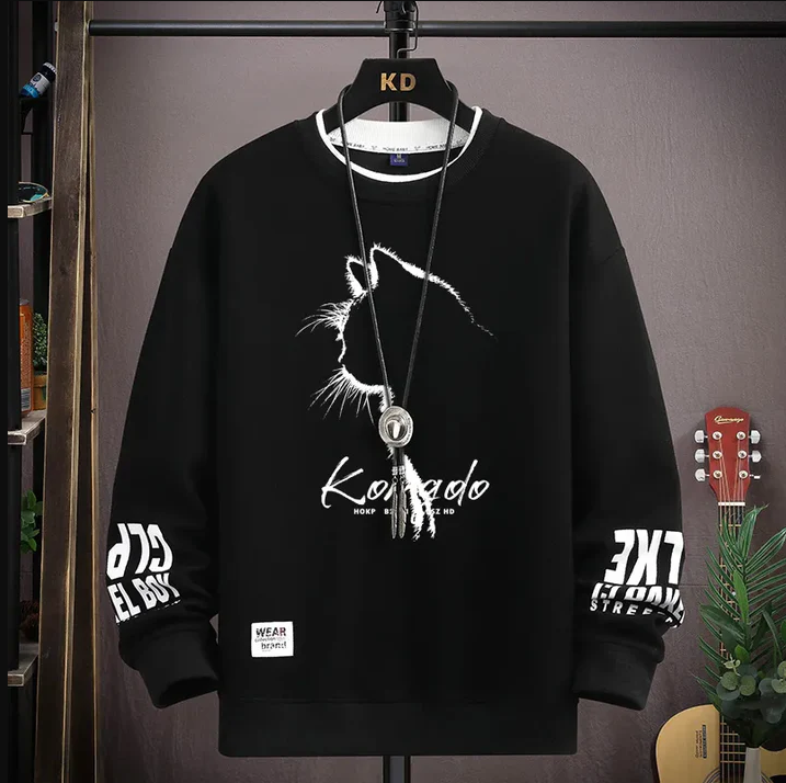 Levoire | Sweat-Shirt Dans Le Style Sweat-Shirt Noir