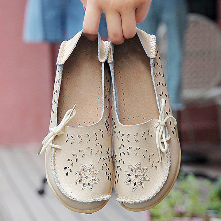 Levoire | Chaussures Plates Élégantes Pour Femmes Beige