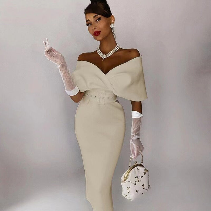 Levoire | Robe Élégante, Sexy & Stylée Beige