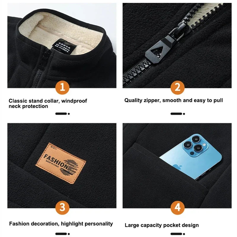 Levoire | Veste Chaleureuse Doublée Pour Hommes Sans Manches