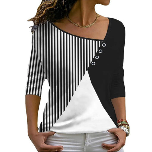 Levoire | T-Shirt À Col En V Pour Femmes