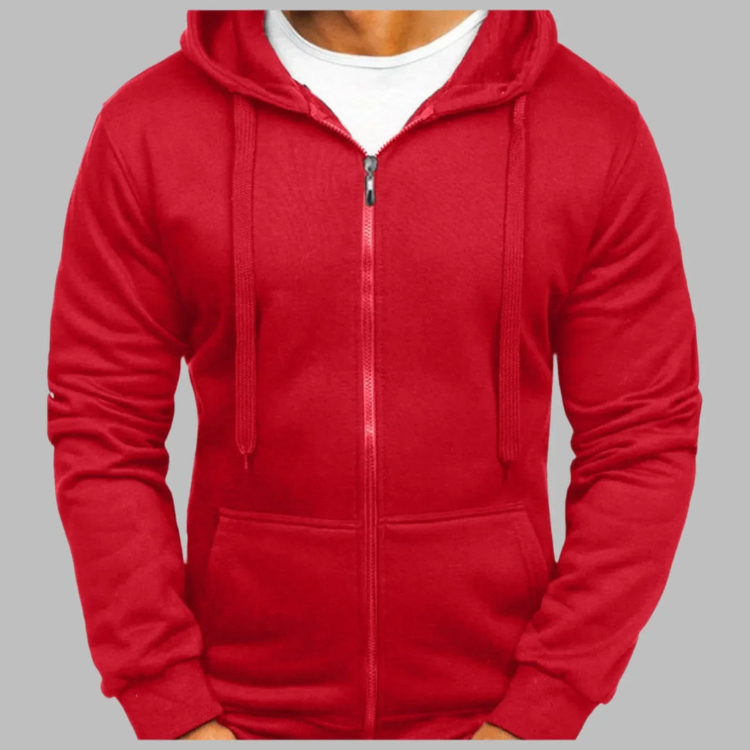 Levoire | Sweat À Capuche Confortable Pour Hommes Avec Zip Pour Un Usage Quotidien