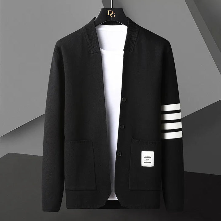 Levoire | Sweat-Shirt Ajusté À Manches Longues Avec Poches Noir