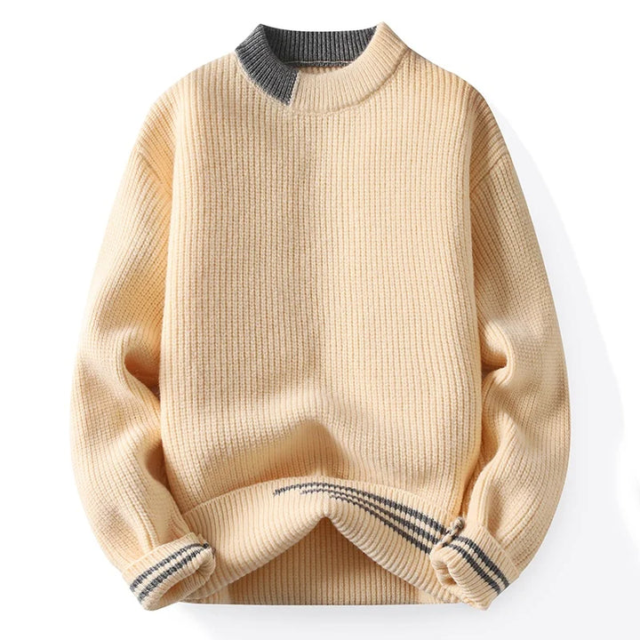 Levoire | Pull En Maille Élégant Et Confortable Café