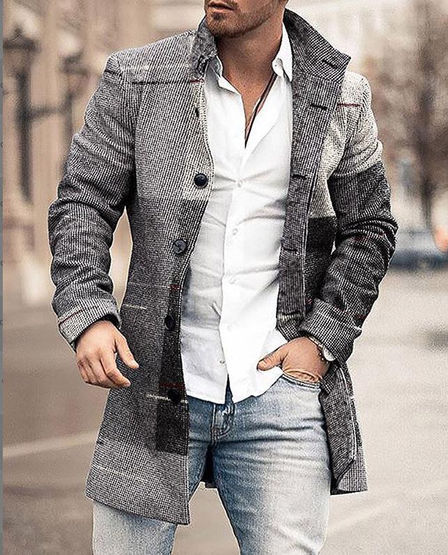 Levoire | Veste D'Extérieur Coupe-Vent Pour Hommes Gris noir