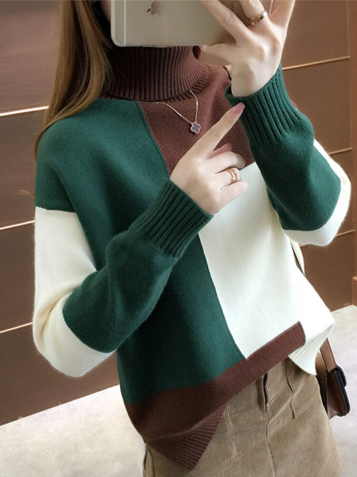 Levoire | Pull À Blocs De Couleur Confortable & Stylé