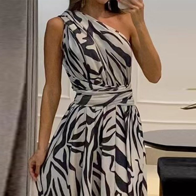Levoire | A Strapless Maxi Split Dress
