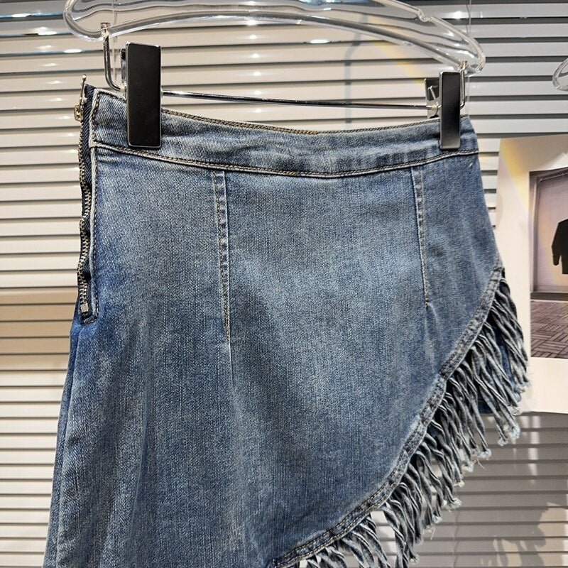 Levoire | Jupe En Denim Courte