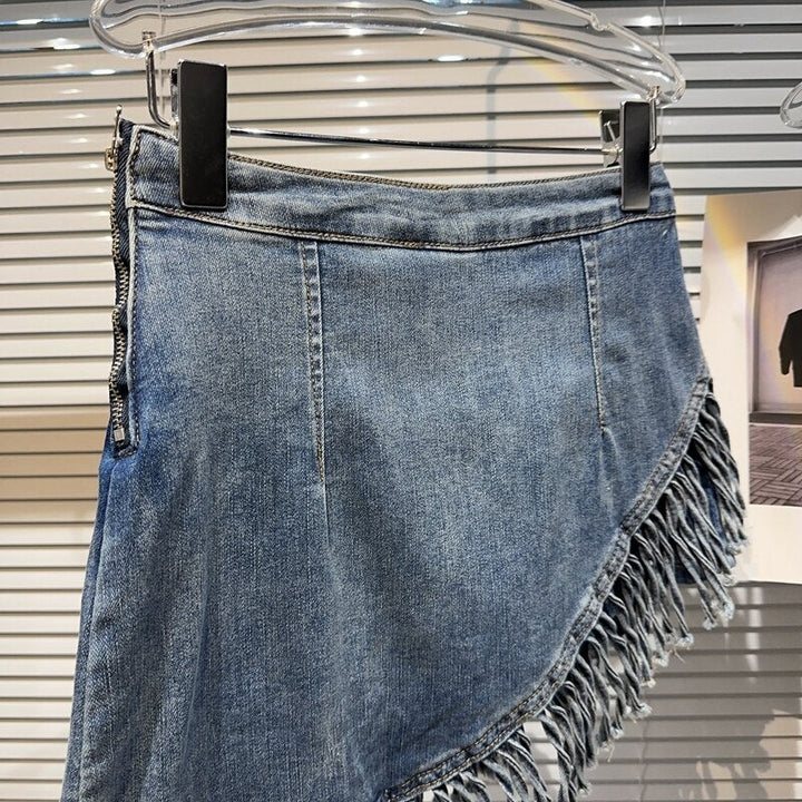 Levoire | Jupe En Denim Courte