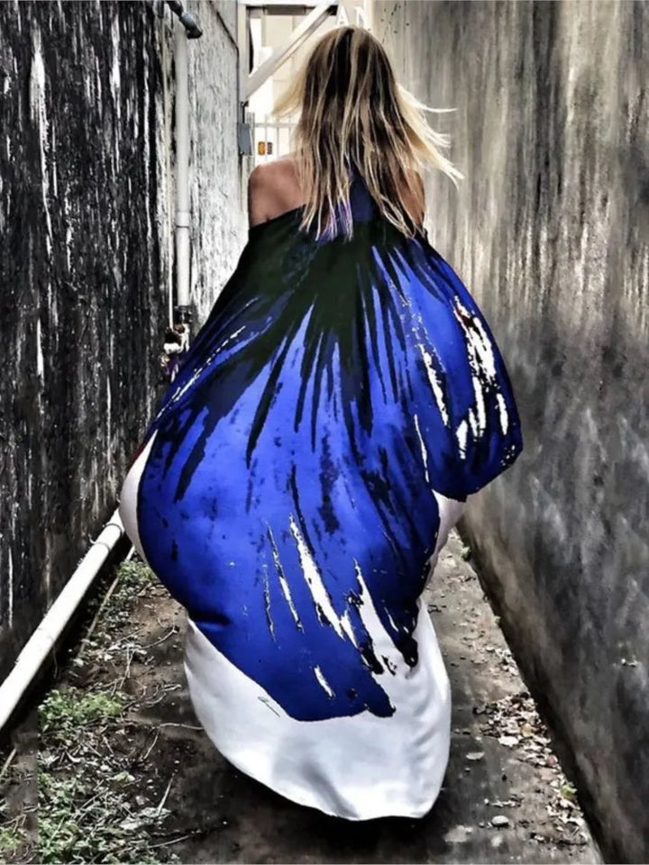 Levoire | Asymmetrische Lange Zomerjurk