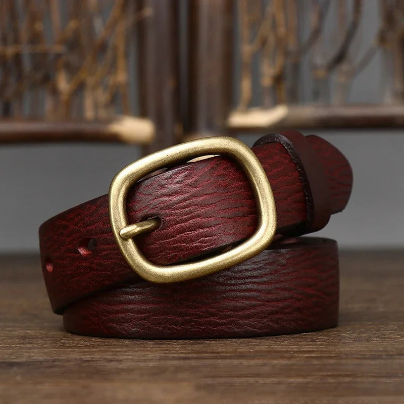 Levoire | Ceinture en cuir pour femmes au look élégant