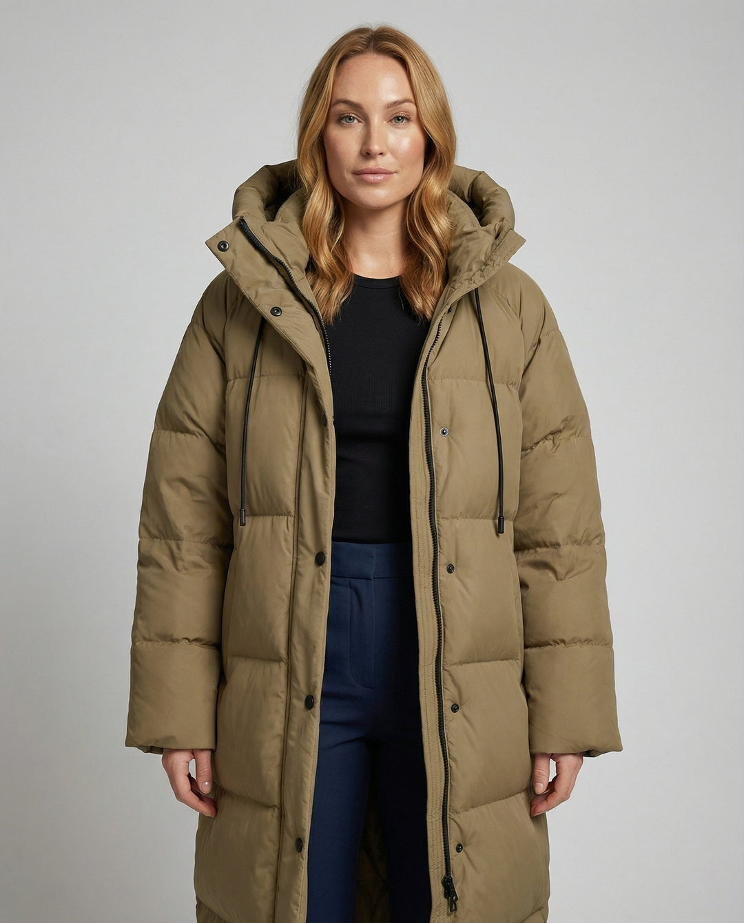 Long Puffer Jacket Women Winter | Heidi-Mode