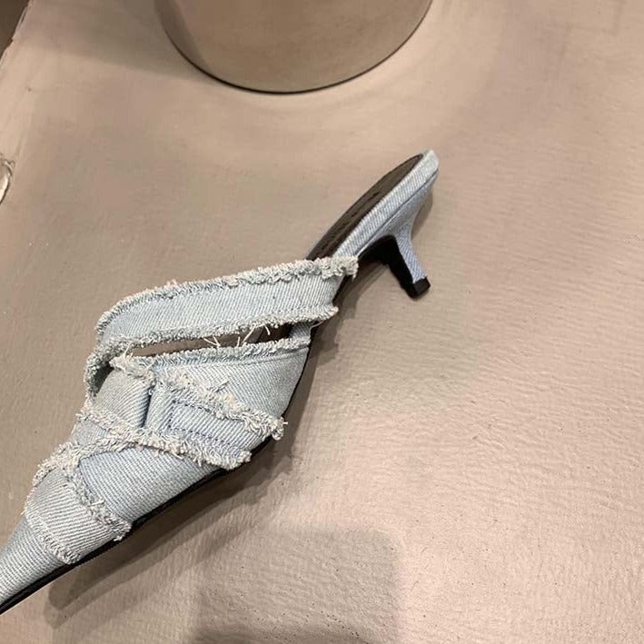 Levoire | Escarpins En Denim