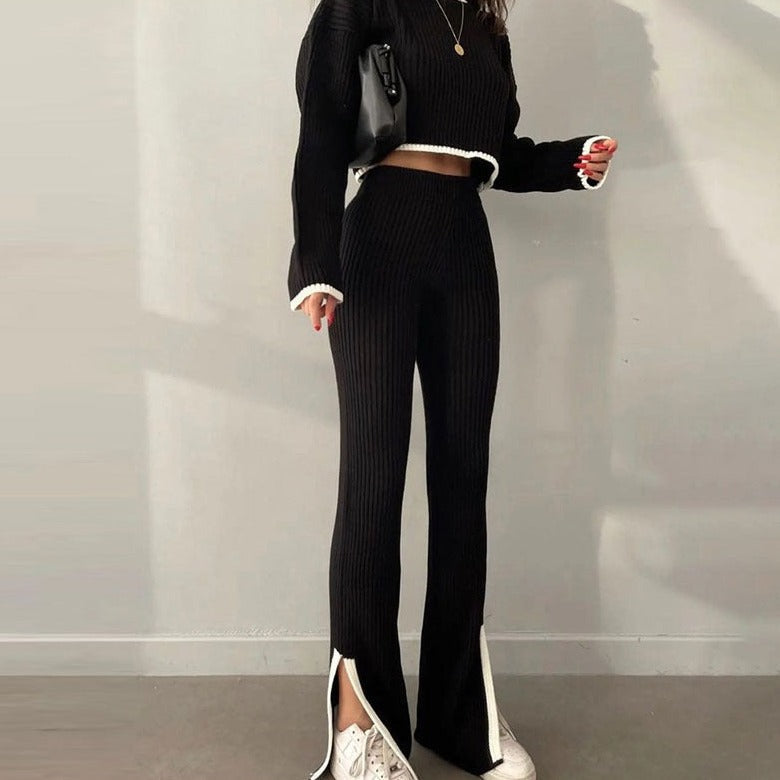 Levoire | Ensemble Deux Pièces Look Noir