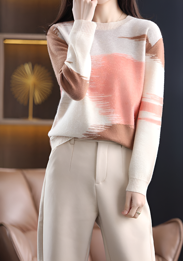 Levoire | Blouse À Nœud Tricotée Pour Le Printemps
