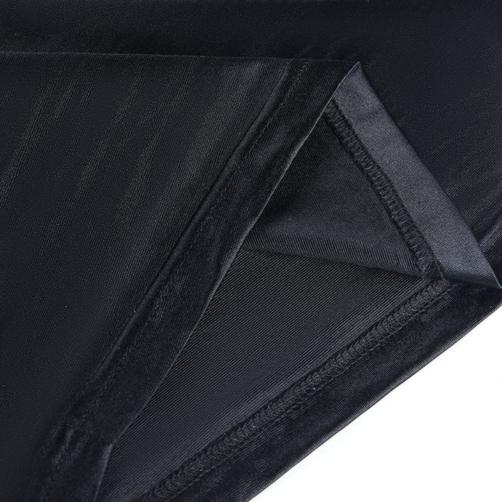 Levoire | Zip Sans Bretelles Profond V-Lace Dos Nu Mini Robe
