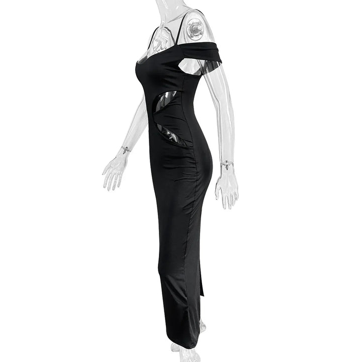 Levoire | Robe Maxi À Bretelles Spaghetti Sans Dos