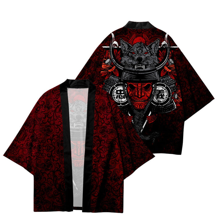 Levoire | Manteau Traditionnel Imprimé Carpe Vague