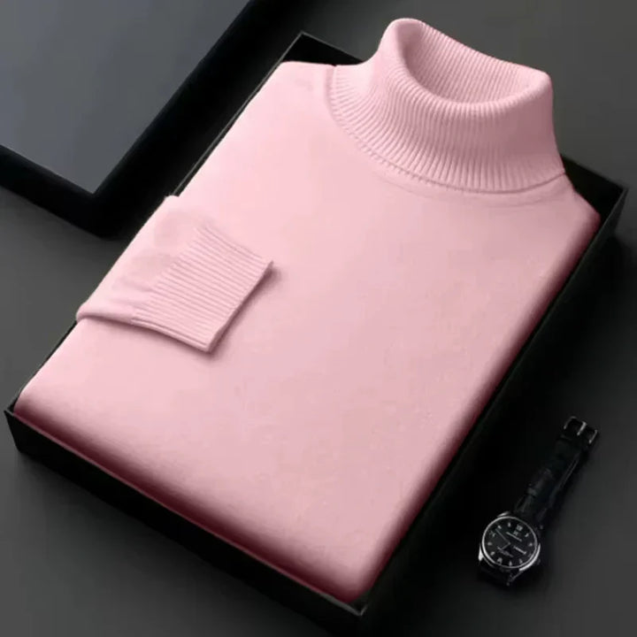 Levoire | Pull À Col Roulé Pour Hommes Rosa