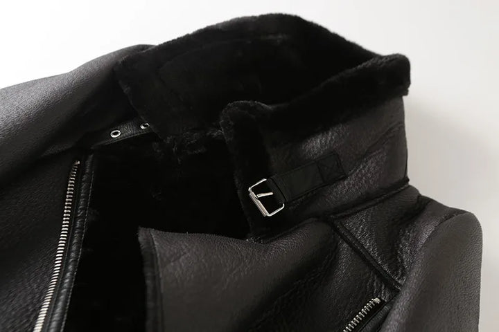 Levoire | Veste De Moto En Cuir Pour Femmes