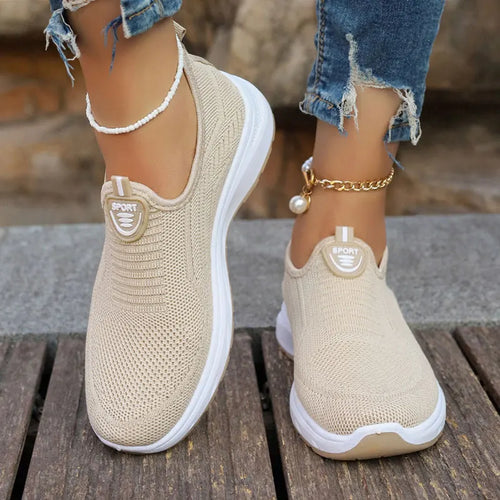 Levoire | Baskets Femme Slip-On Respirantes