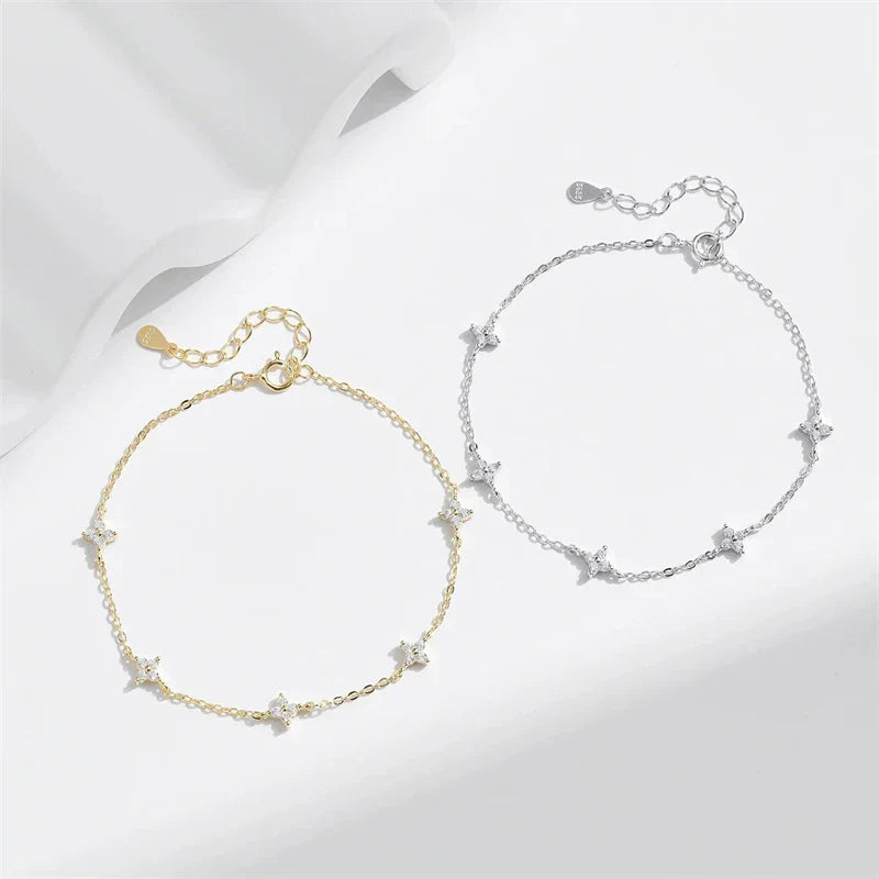 Levoire | Bracelet Fleur En Acier Inoxydable