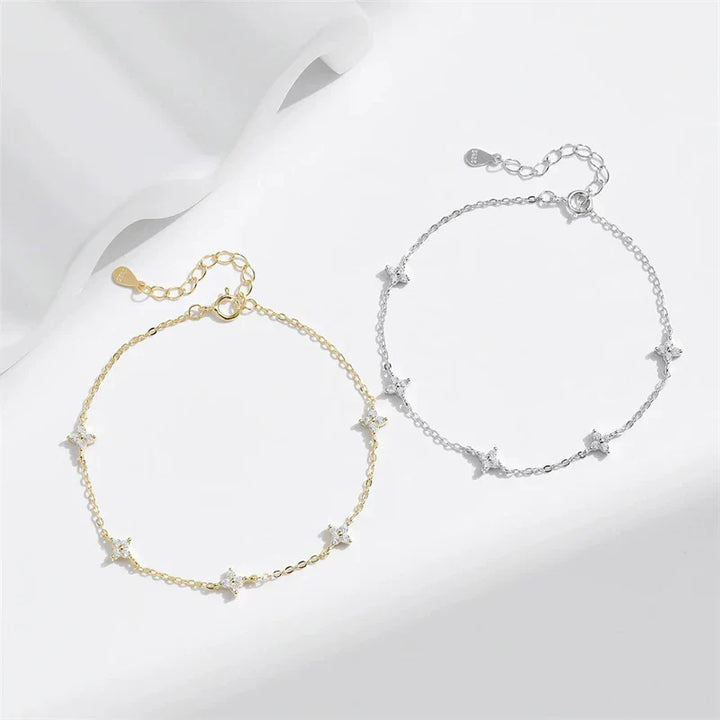 Levoire | Bracelet Fleur En Acier Inoxydable