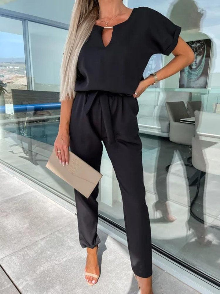Levoire | Trendy Jumpsuit For An Effortless Style Noir