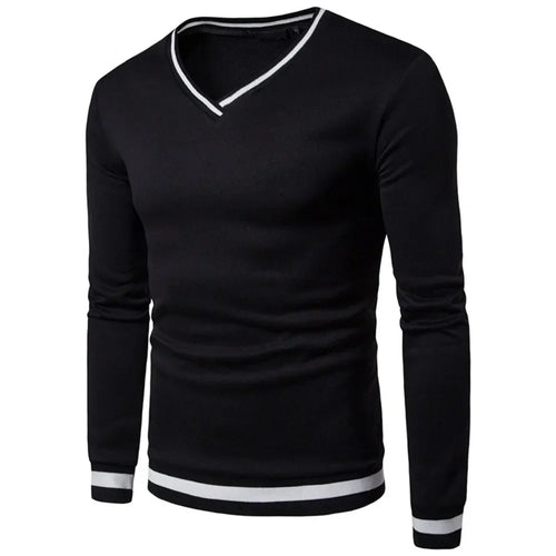 Levoire | Pull En Tricot Décontracté Avec Décolleté En V Pour Hommes