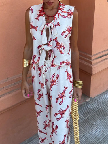 Levoire | Haut Et Pantalon À Motifs Marins