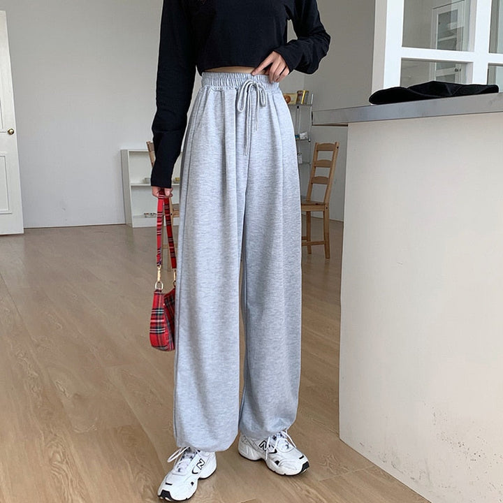 Levoire | Pantalons De Survêtement Décontractés En Style Relax Gris
