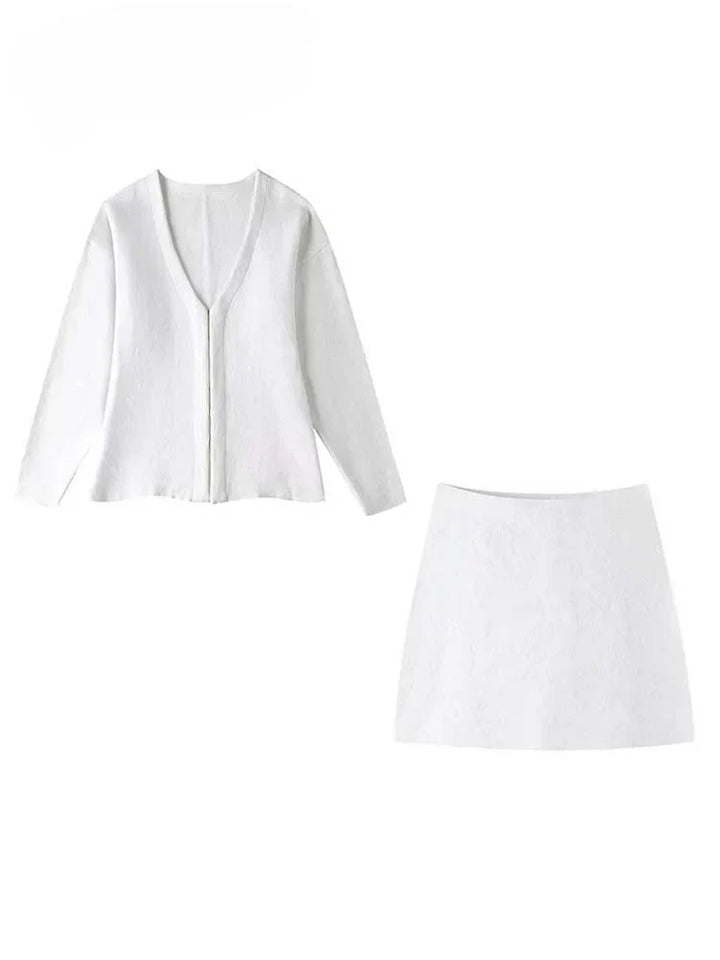 Levoire | Tenue Élégante Et À La Mode Blanc Beige