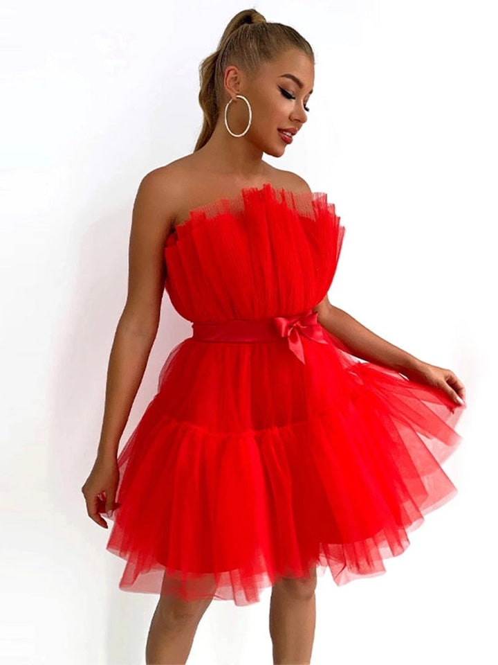 Levoire | Robe En Tulle Robe De Fête Au Design Unique