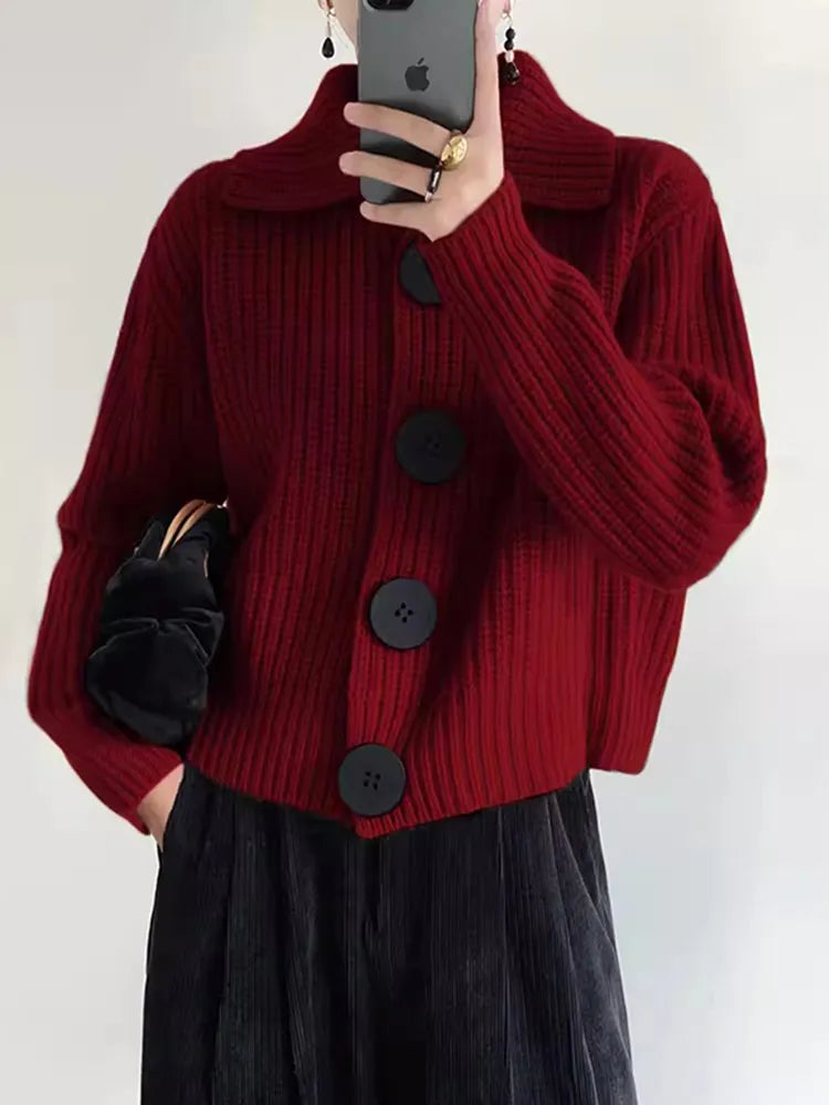 Levoire | Veste En Tricot Élégante Avec Fermeture À Boutons