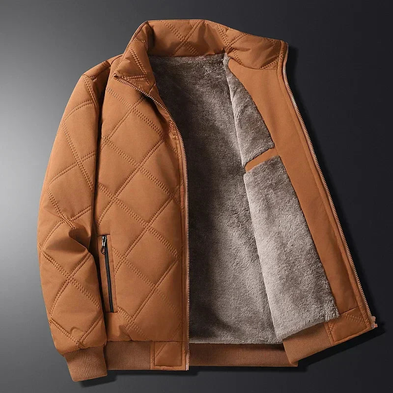 Levoire | Veste Zippée En Molleton À Manches Longues Chaude Braun