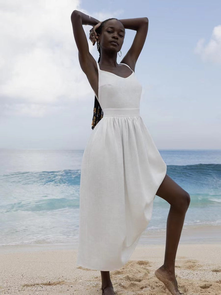Levoire | Robe D'Été Respirante En Lin Pour Femmes
