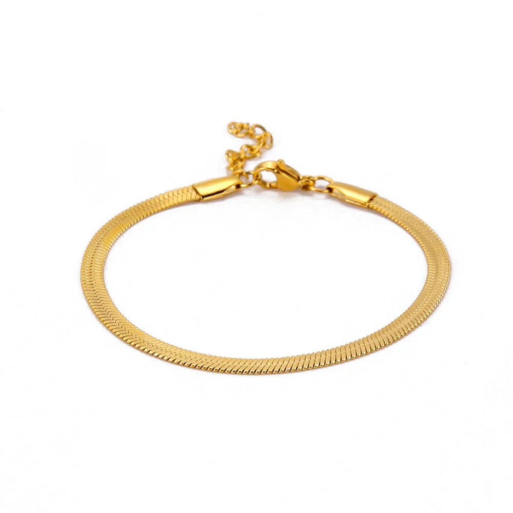 Levoire | Bracelet Serpent Doré Or