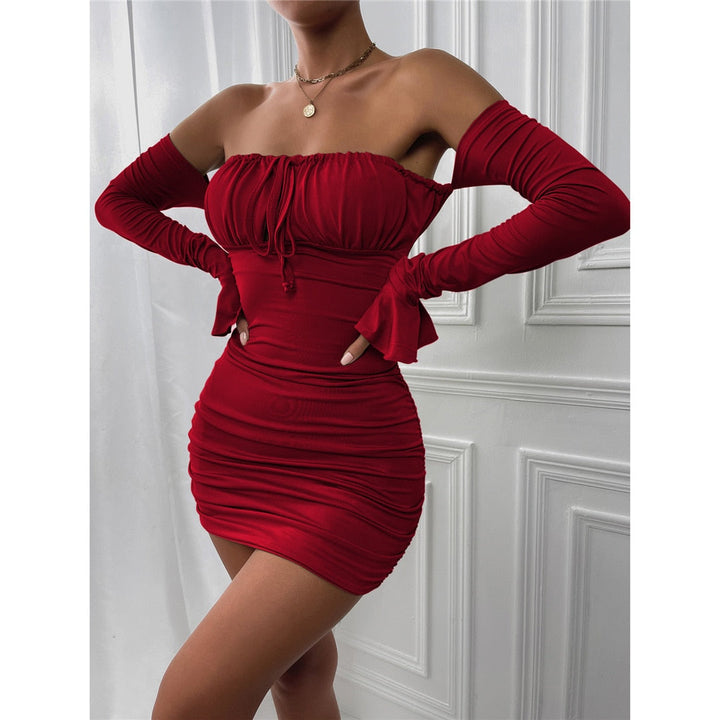 Levoire | Sans Manches Pull À Capuche Longue Robe À Nouer