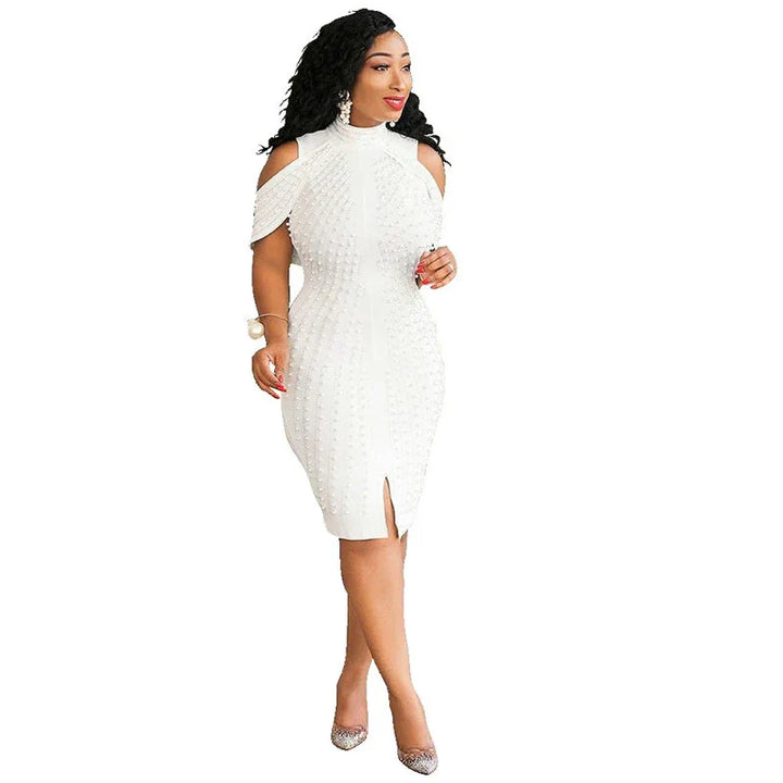 Levoire | Robe D'Automne Col Roulé Xxl Blanc