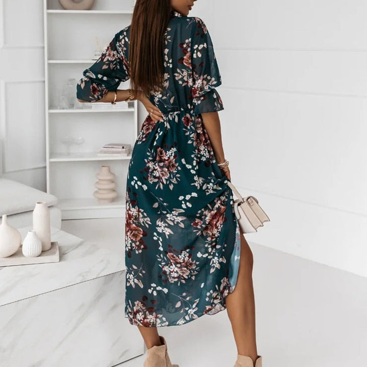 Levoire | Robe Midi Avec Fente Pour Femmes