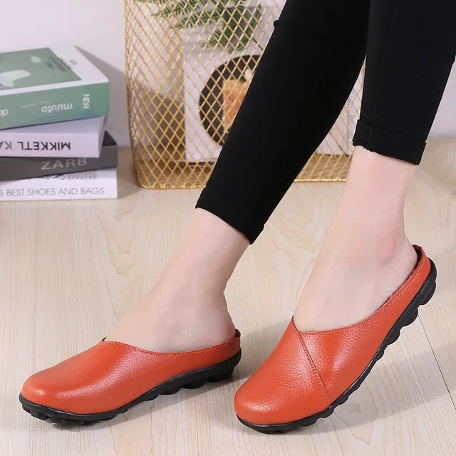Levoire | Élégantes Chaussures À Mi-Hauteur Pour Femmes Orange