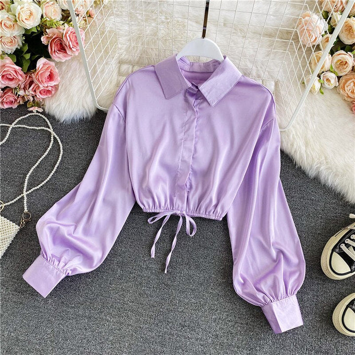 Levoire | Blouse Élégante Et Mode Pour Femmes Lavande Taille unique