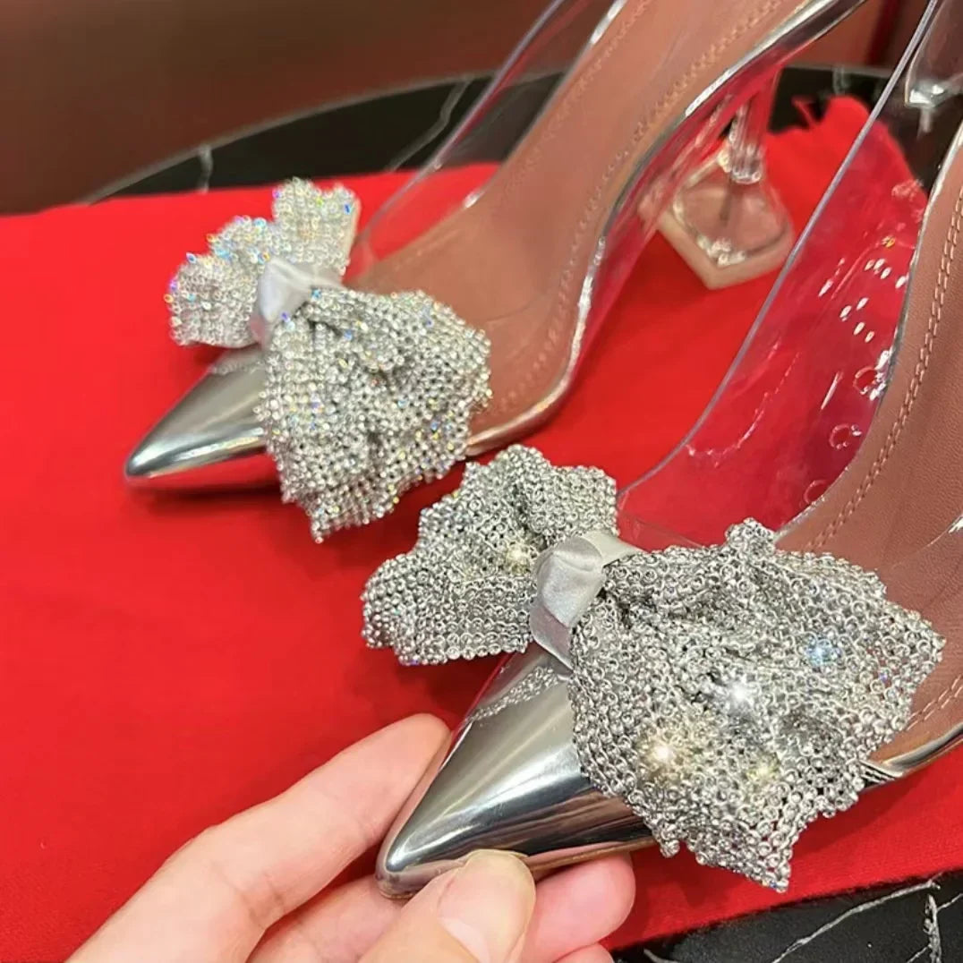 Levoire | Nouveau Style Fée Arc Transparent Talons Hauts