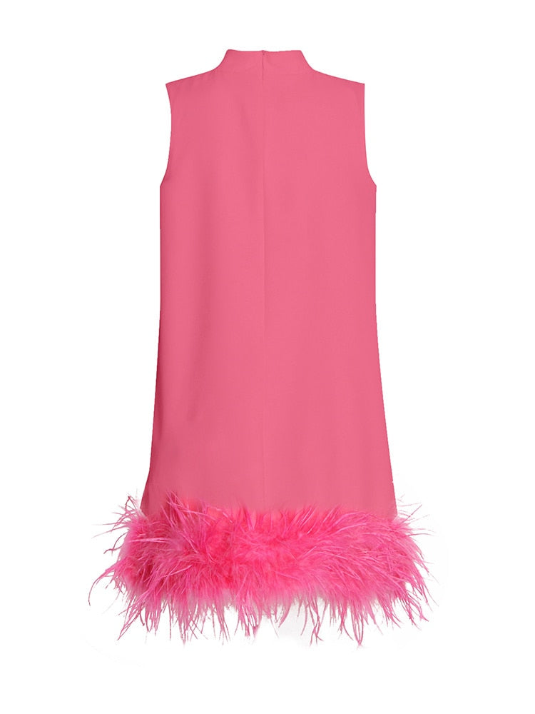 Levoire | Robe En Plumes
