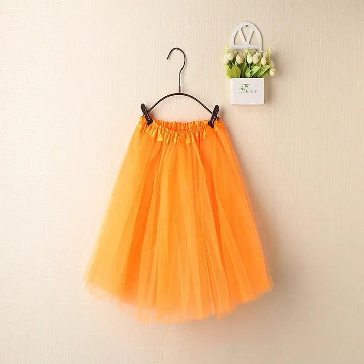 Levoire | Jupe En Tulle Pour Enfant Orange Einheitsgröße
